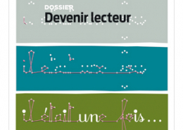 Couverture du n°516 des Cahiers pédagogiques, avec un texte qui passe du braille à l'écriture cursive.