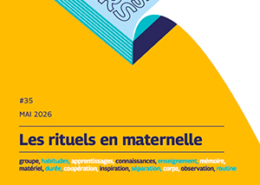 Couverture du Petit Cahier n° 35 : « Les rituels en maternelle »