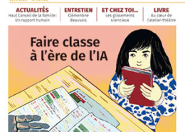 Une du numéro 606, « Faire classe à l’ère de l’IA »