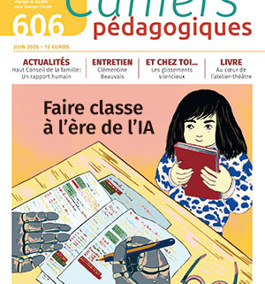Une du numéro 606, « Faire classe à l’ère de l’IA »