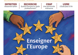 Couverture du numéro 607, « Enseigner l’Europe »