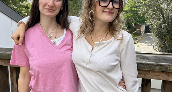 Fanny Bonche et Sidonie Lefebvre, © D. R.
